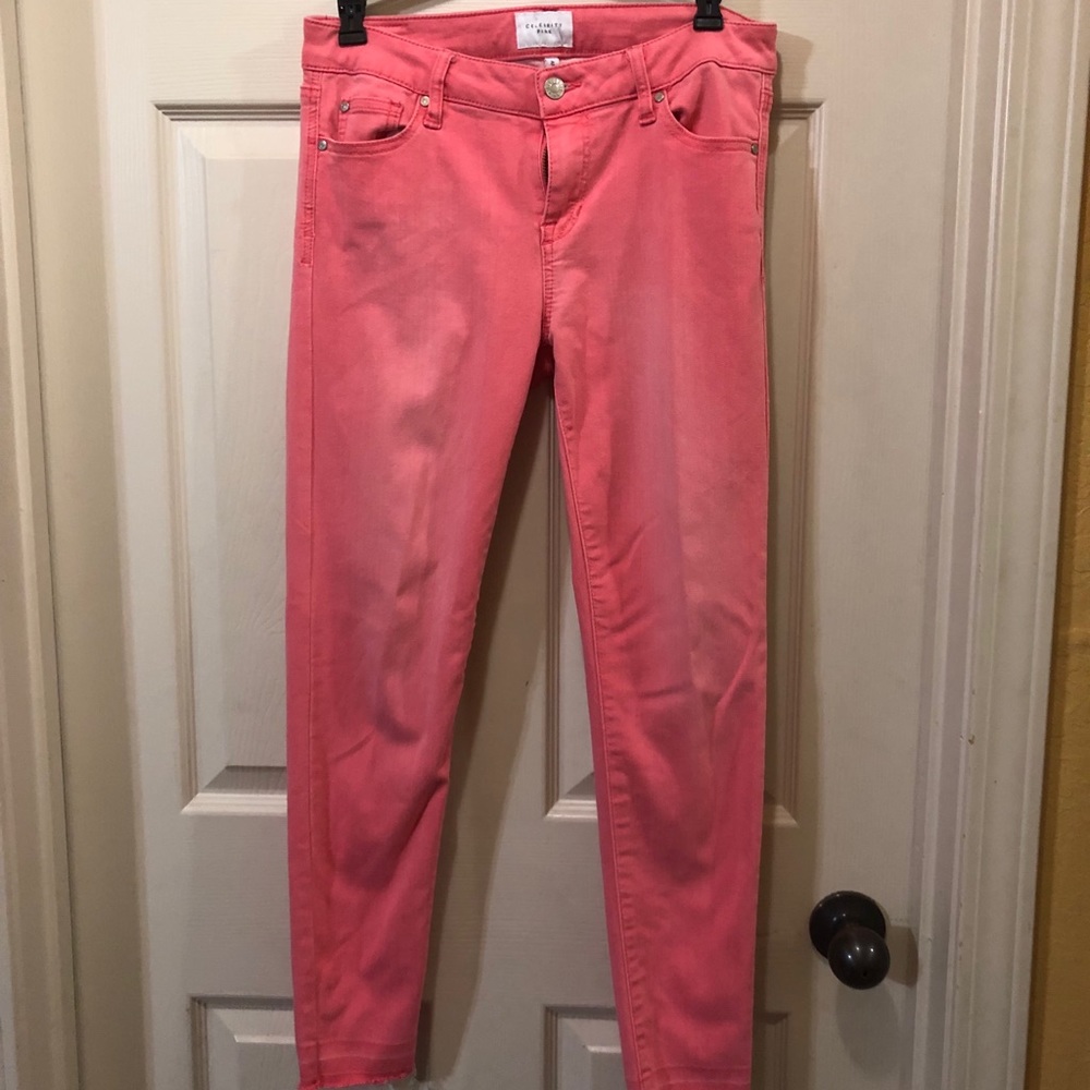 Coral jeggings